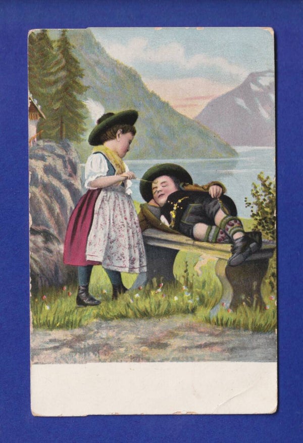 ENFANT - Joli petit couple - Chatouille