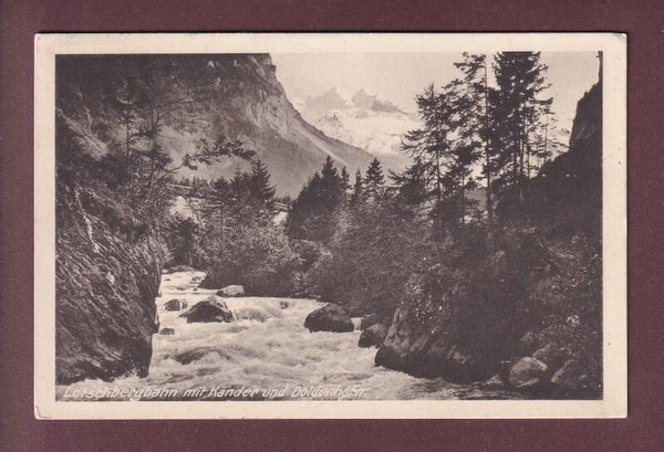 Lötschbergbahn - KANDER - Doldenhorn - 1919