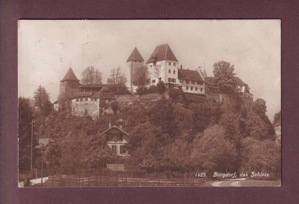 BURGDORF - Das Schloss - 1918
