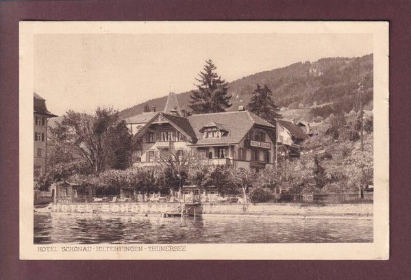 HILTERFINGEN - Hotel Schönau - 1924