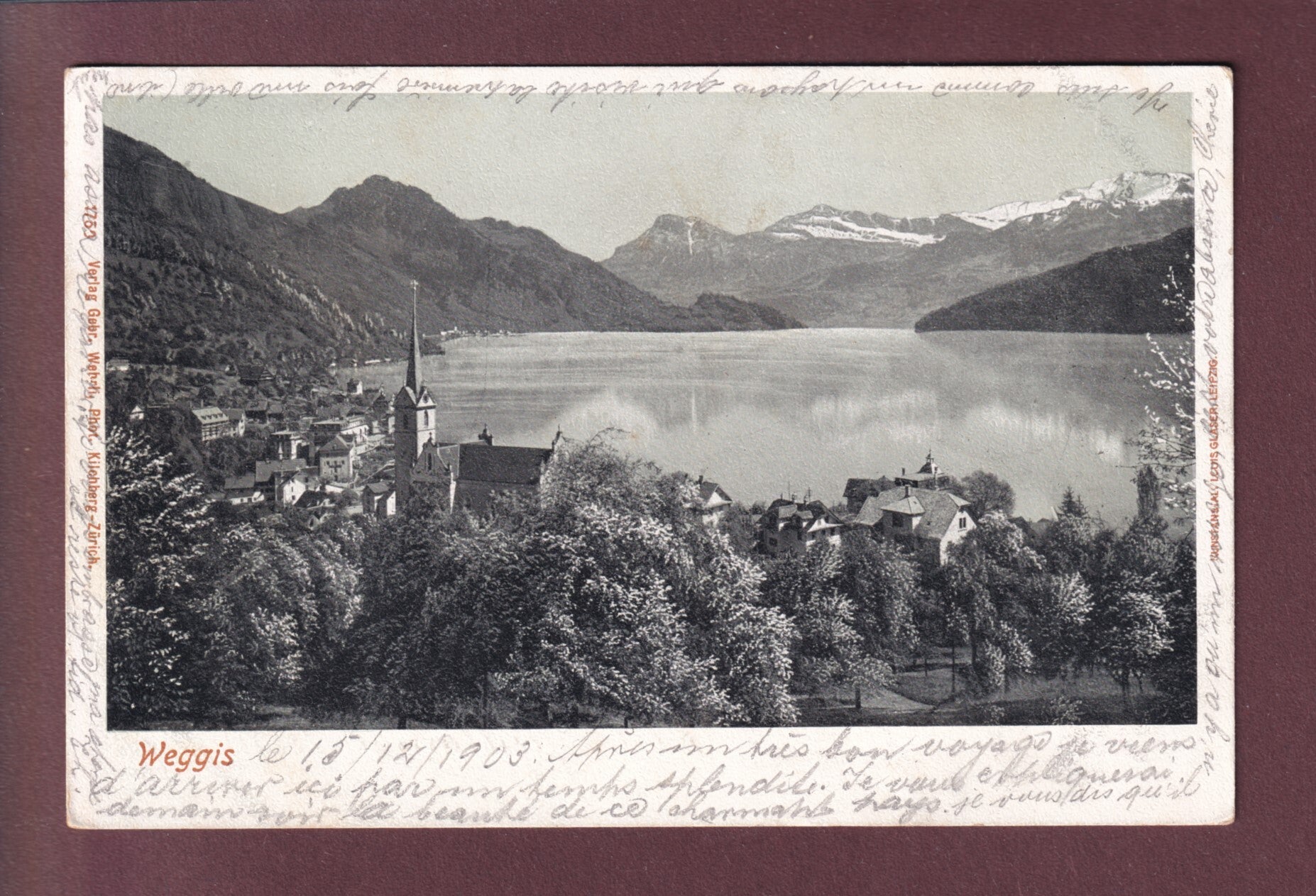 WEGGIS - 1903