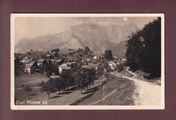 Dorf PFÄFERS - 1927 // Eckbug //