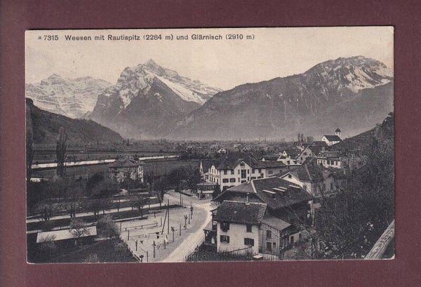 WEESEN - Rautispitz - Glärnisch - 1914