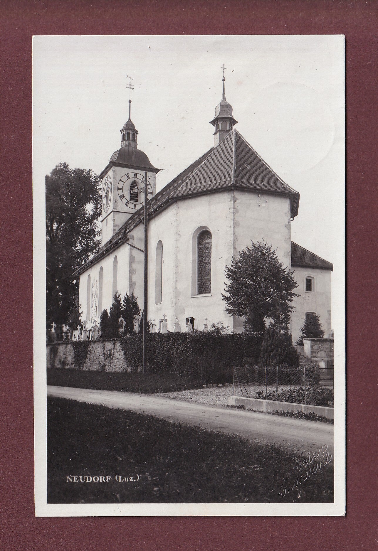 Photo - NEUDORF - Kirche - 1935