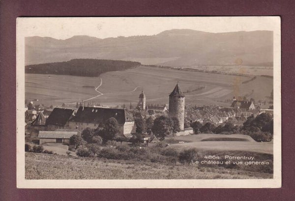 PORRENTRUY - Château - 1928