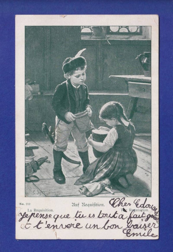ENFANT / KIND - Auf Requisition - 1900 // Riss //