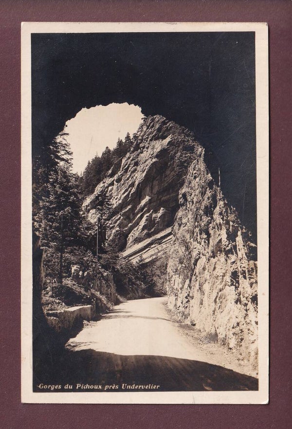 Gorges du PICHOUX près Undervelier - 1928