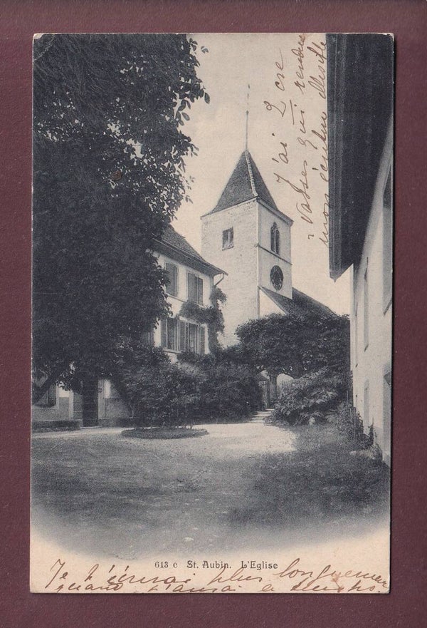 ST. AUBIN - Eglise - 1912