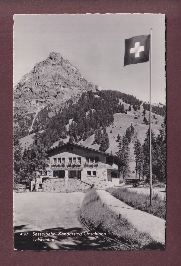 Sesselbahn KANDERSTEG-OESCHINEN - Talstation