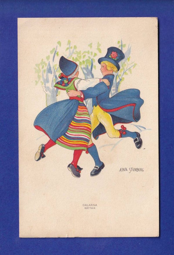 ENFANT - Joli petit couple en costume folklorique