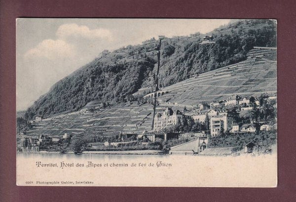 TERRITET - Chemin de fer de Glion