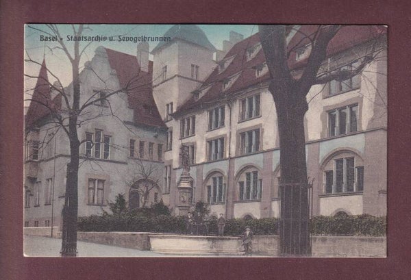 BASEL - Staatsarchiv - Sevogelbrunnen