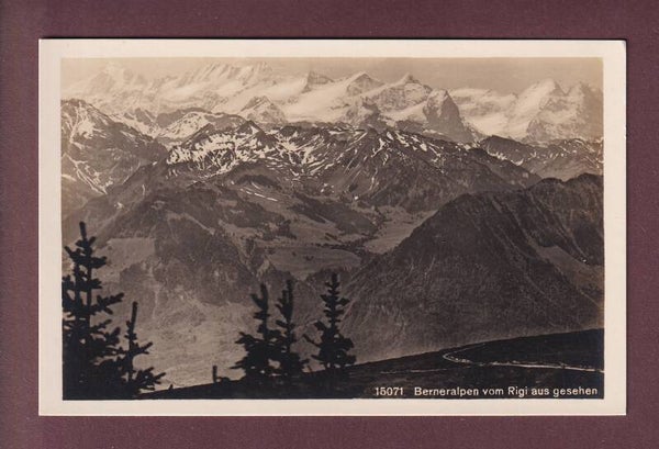 BERNER ALPEN vom Rigi aus gesehen