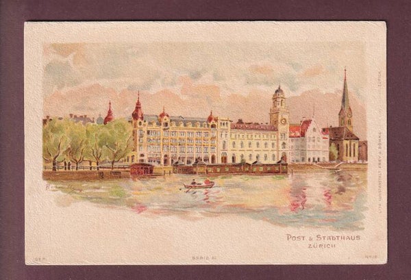ZÜRICH - Post und Stadthaus