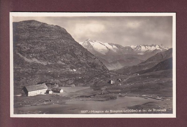 Hospice du SIMPLON - Lac de Rotelsch