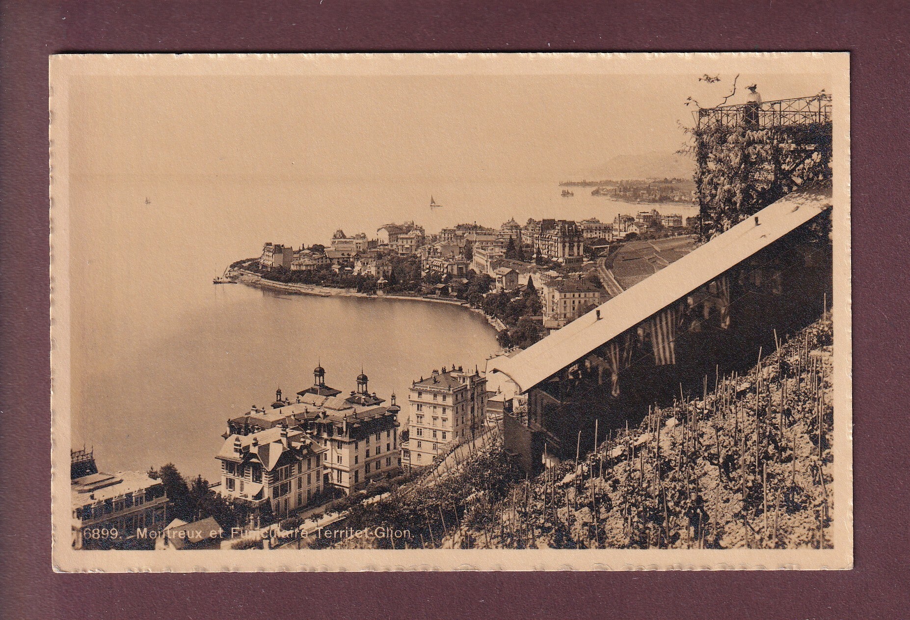 MONTREUX - Funiculaire Territet-Glion