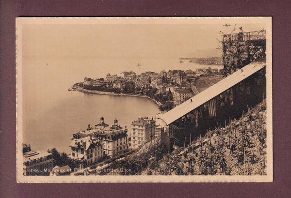 MONTREUX - Funiculaire Territet-Glion