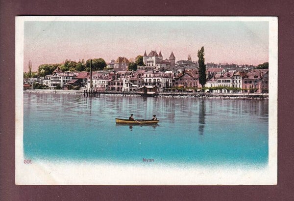 NYON depuis le lac