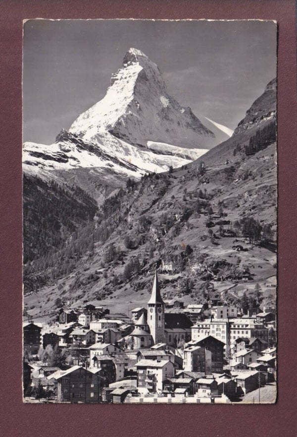Zermatt - MATTERHORN - CERVIN - 1962