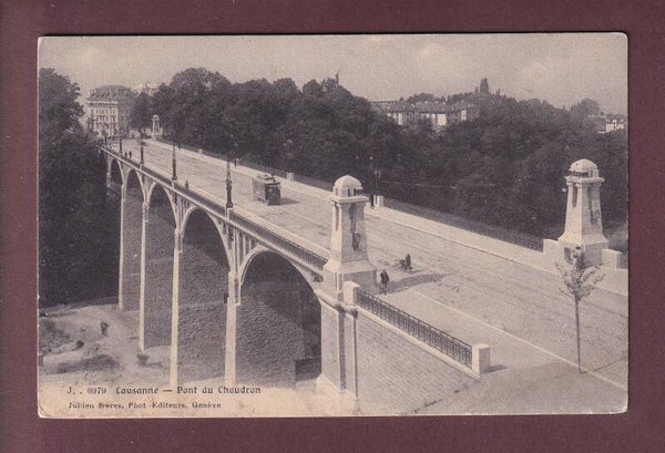 LAUSANNE - Pont Chauderon - Tram