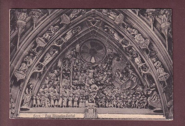 BERN - Münster-Portal