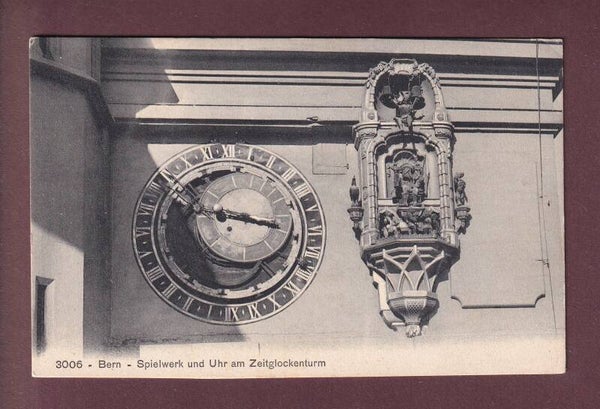 BERN - Spielwerk und Uhr am Zeitglockenturm