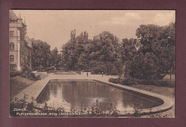 ZÜRICH - Platzpromenade beim Landesmuseum