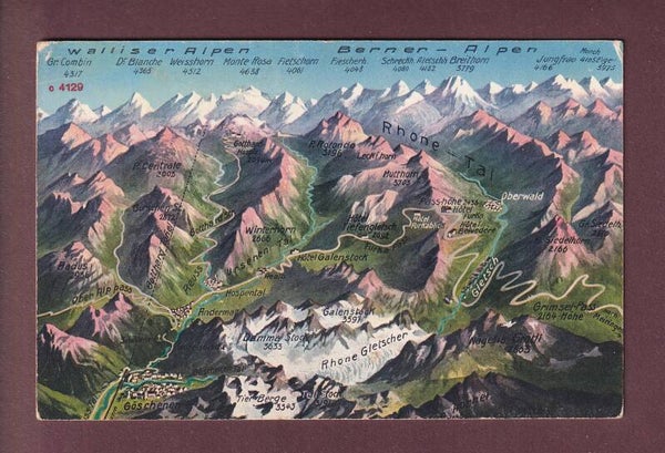 RHONEGLETSCHER und Umgebung