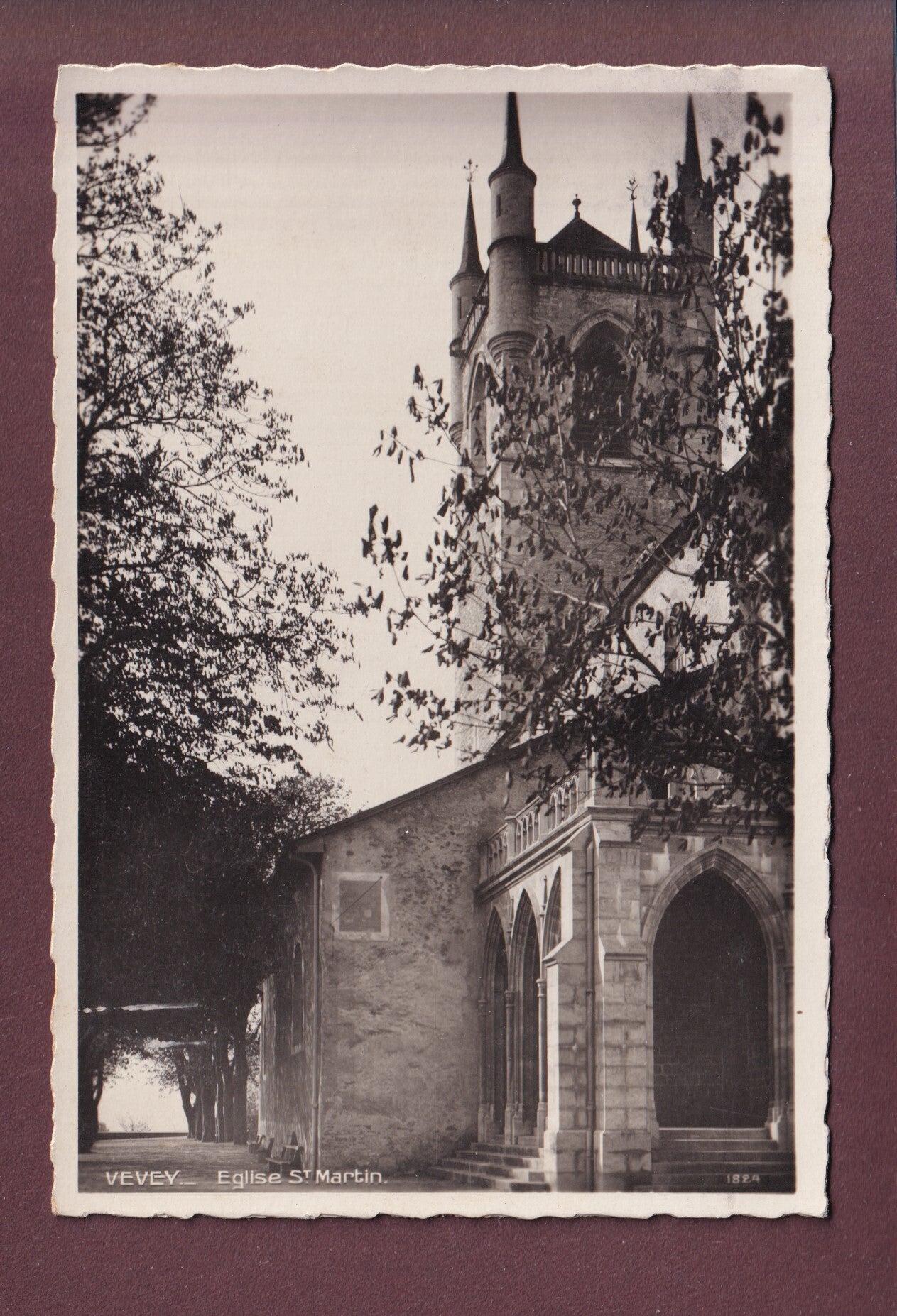 VEVEY - Eglise St. Martin - 1943