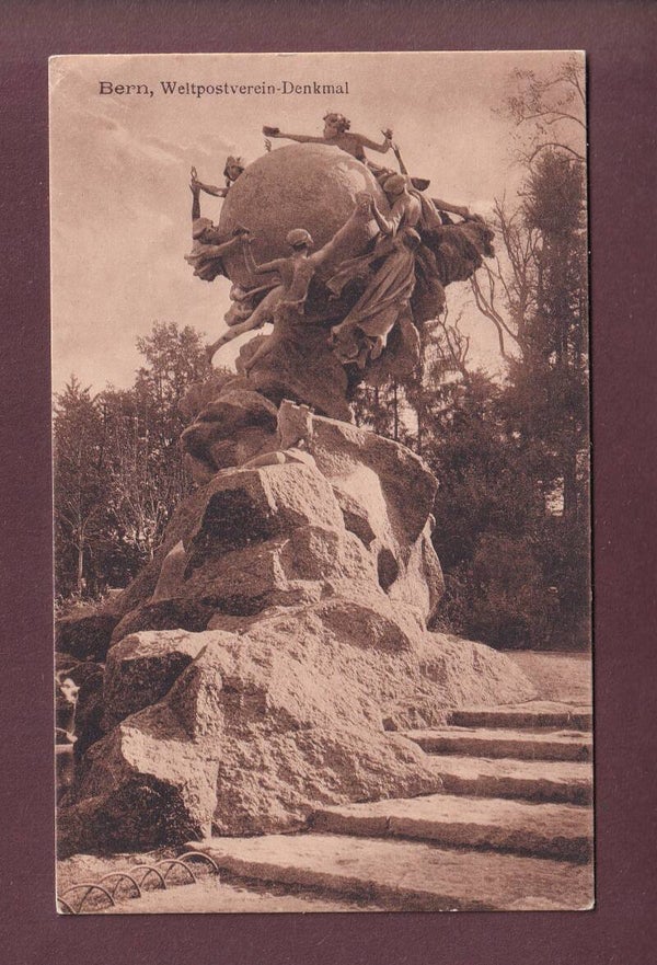 BERN - Weltpostverein-Denkmal