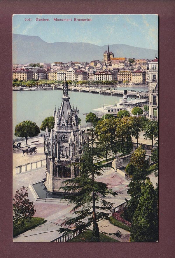GENEVE - Monument Brunswick