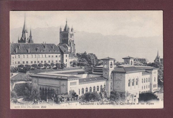 LAUSANNE - Université - Cathédrale