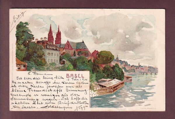 BASEL - 1900 F. Voellmy