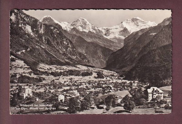WILDERSWIL bei Interlaken - Feldpost