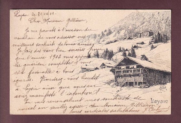 LEYSIN - 1901 - Vouga