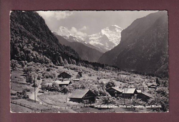 GSTEIGWILER - Jungfrau - Mönch - 1961