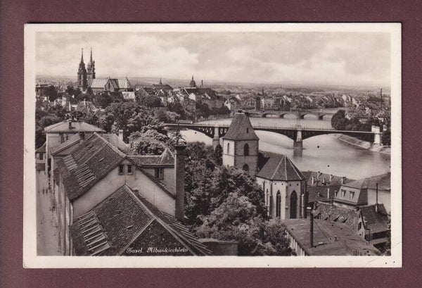 BASEL - Albankirchlein - 1912 // Eckbug //