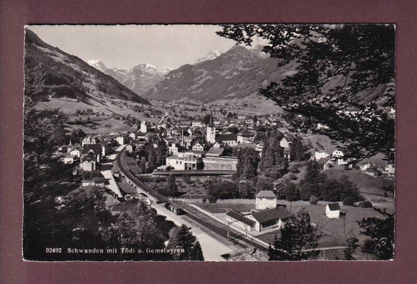 SCHWANDEN - Tödi - Bahn - 1961
