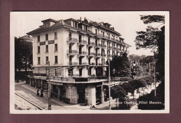 LAUSANNE - Hôtel Meurice - 1940