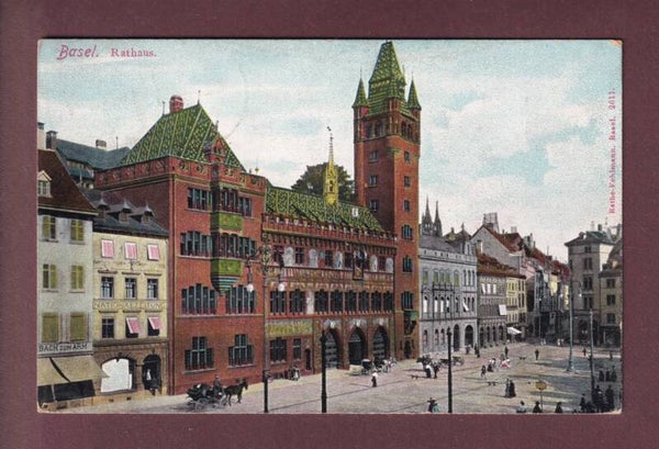 BASEL - Rathaus - 1907