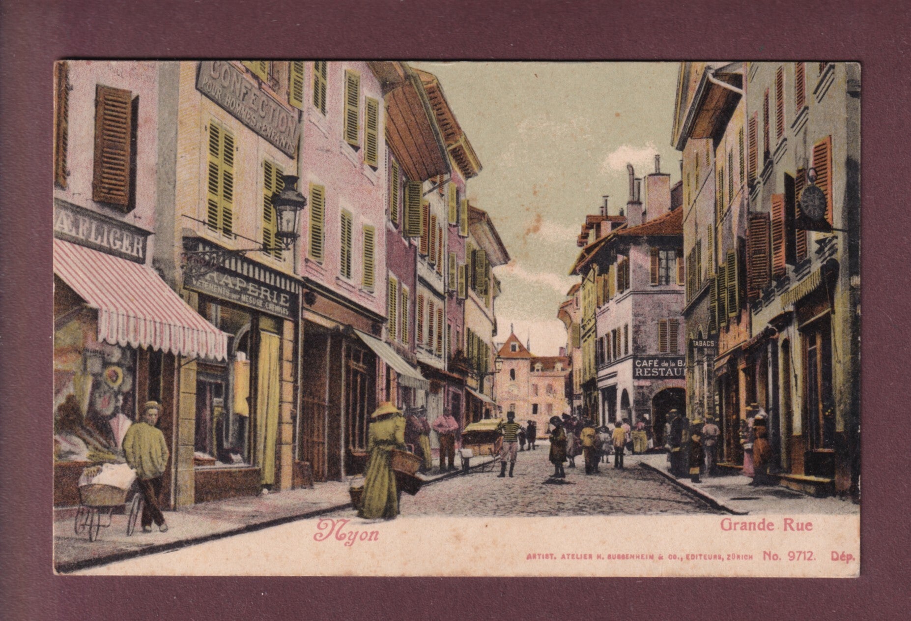 NYON - Grande Rue - 1907