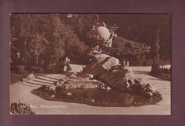 BERN - Weltpostdenkmal - 1923