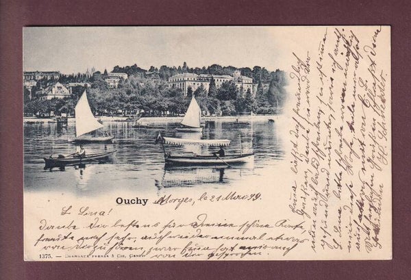 LAUSANNE - Ouchy - 1899