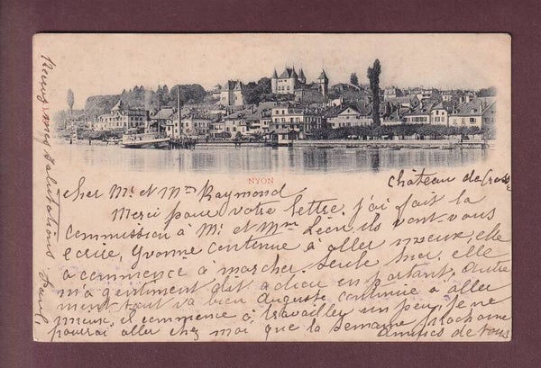 NYON - Quai - 1900