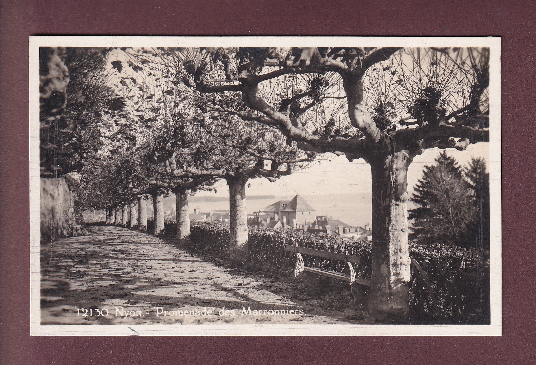 NYON - Promenade des Marronniers - 1942