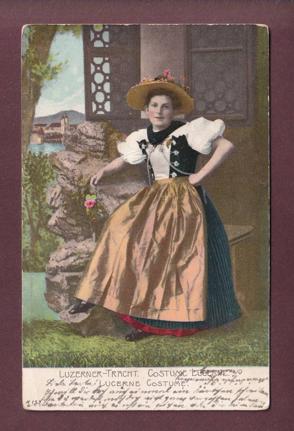 LUZERN - Tracht - 1906