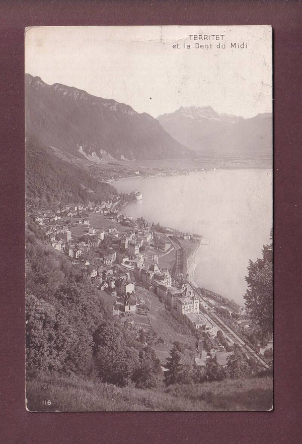 TERRITET - Dents du Midi - 1911