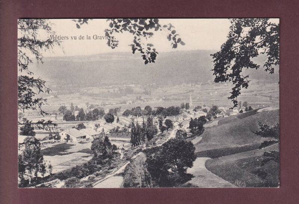 MÔTIERS vu de la Gravière