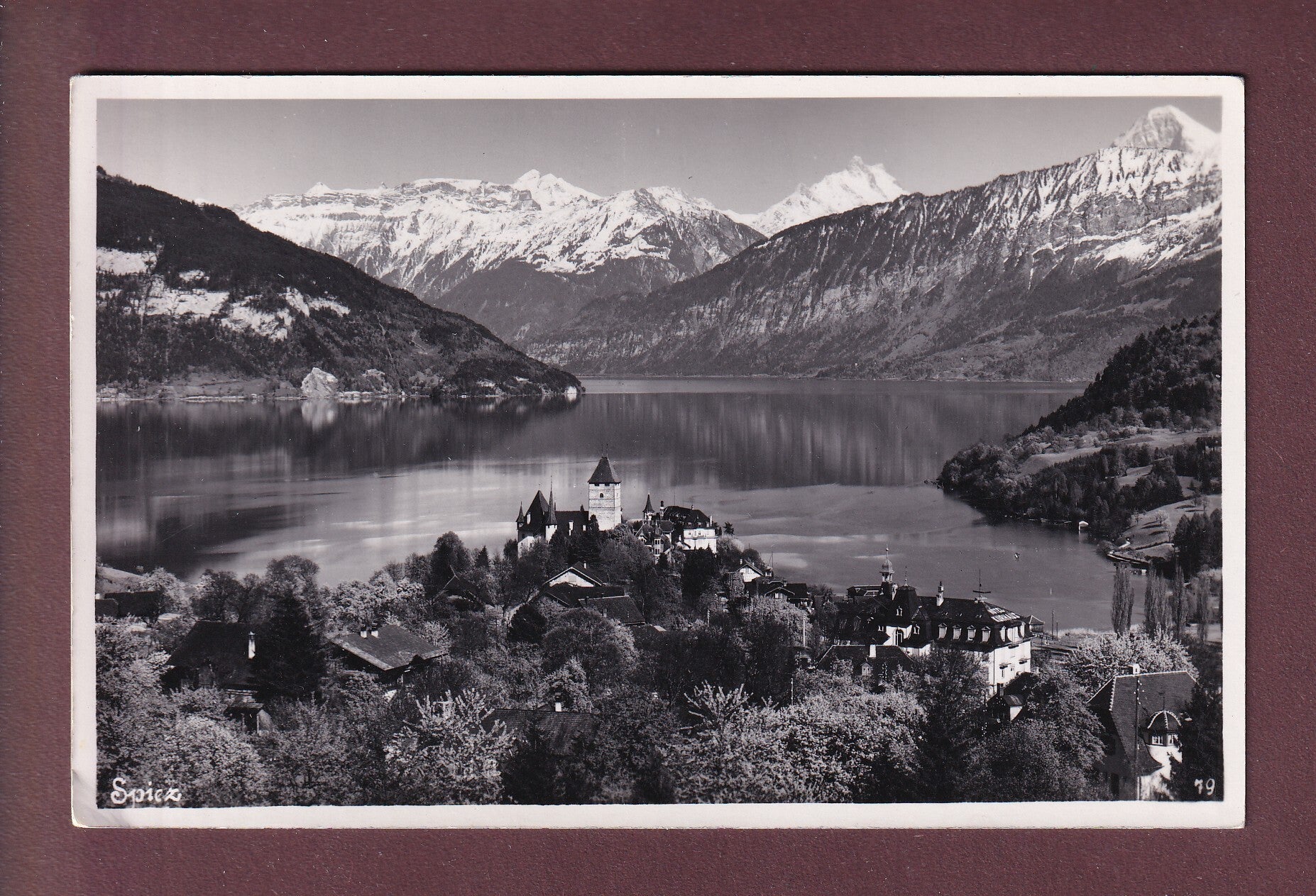 SPIEZ - Altes Pfarrhaus - 1908