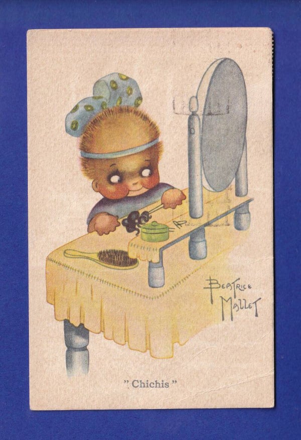 ENFANT - Au maquillage - Beatrice Mallet // pli //